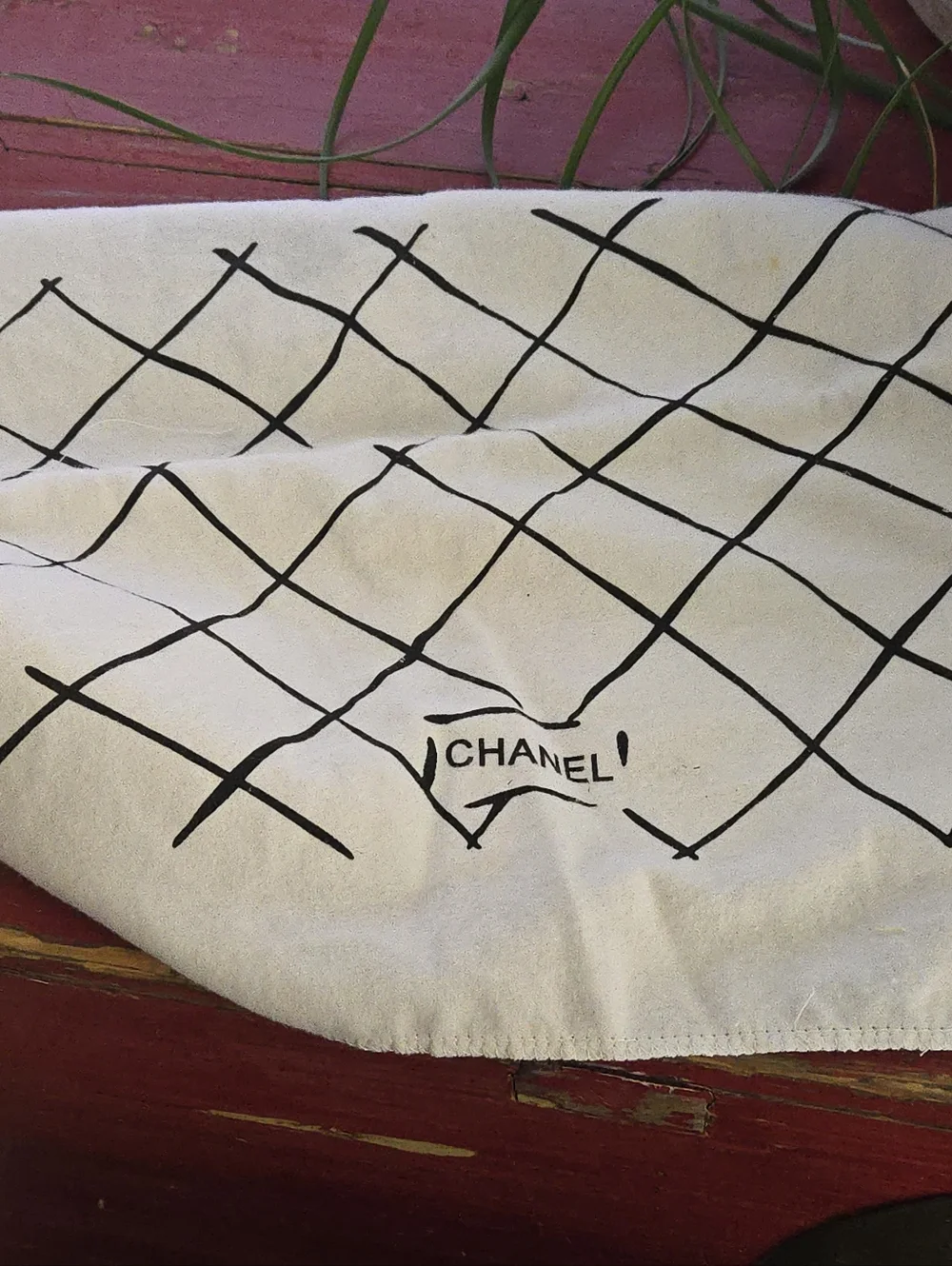 Authentic Chanel Canvas and Leather Tote Bag - Picture 12 of 12